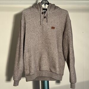 Billabong Hudson Pullover Men's Sweatshirt, Java Heather, Medium